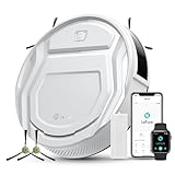 LEFANT Saugroboter, Superschlank Staubsauger Roboter mit Starke Saugleistung, WLAN Roboterstaubsauger Kompatibel mit Alexa und APP-Steuerung, Selbstaufladung und Leise für Tierhaare, Teppich-M210