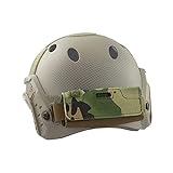 AVLUZ Taktischer Airsoft-Helm, Nvg-Gegengewichtstasche, mit fünf Gegenblöcken, taktisches Zubehör, Batterietasche für Helme wie Fast Mh. (Cp)