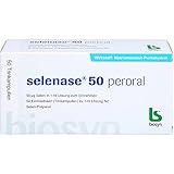 selenase 50 peroral Selen-Präparat Lösung zum Einnehmen, 50 St. Ampullen