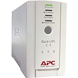 APC Back-UPS CS - BK650EI - Unterbrechungsfreie Stromversorg 650VA (4 Ausgänge IEC, Überspannungsschutz)