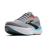 Brooks Herren Ghost Max 3 Sneaker, Antarctica Red Primer Grey, 43 EU