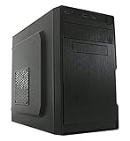 LC-Power 2014MB Midi-Tower PC-Gehäuse ATX Tower Schwarz - Midi , PC, Metall, Micro-ATX, Mini-ITX, Schwarz, 13,5 cm