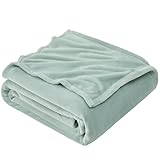 EHEYCIGA Kuscheldecke flauschig, weiche warme Fleecedecke 150x200 als Decke Sofa, Wohndecke oder Couchdecke überwurf, Grün