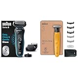 Bundle of Braun Series 5 Elektrorasierer Rasierer Herren Elektrisch Ladestation,Wet & Dry, rasierapparat, Made in Germany + Braun Series XT3 All-in-One, Groomer, Bart Styler, Trimmen & Rasieren,