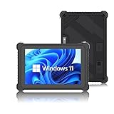 PULIJAZ Rugged Tablet, Win 11 Pro robustes Tablet 10,1 Zoll, Industrie-Tablet, wasserdicht, 12000 mAh, IP67 (N5100 8GB+256GB), USB3.0 WiFi BT4.2 GPS SIM 4G LTE NFC