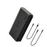 DEXINLY Tragbare Powerbank mit kabellosem Laden, 20000mAh, 100W PD Schnellladung, für MacBook Pro/Air, Dell XPS, iPhone 16/15/14, Galaxy S24, Steam Deck, AirPods und mehr