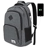 YAMTION Rucksack Herren und Damen,Schulranze Schultasche Laptop Schulrucksack Jungen Teenager Daypack Uni Schule Studium Arbeit