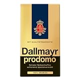 Dallmayr Kaffee PRODOMO Kaffee gemahlen 12x 500g (6 kg) - 100% Arabica Kaffee