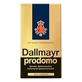 Dallmayr Kaffee PRODOMO Kaffee gemahlen 12x 500g (6 kg) - 100% Arabica Kaffee