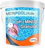 Meinpool24.de 7,5 kg pH-Senker Granulat für den Pool pH-Minus Granulat