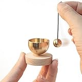 Klangschalen-Set, Meditations-Klangschale für Yoga, Meditation und Entspannung, Achtsamkeit, Chakra-Heilung, Stressabbau