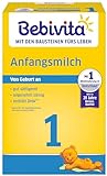 Bebivita Milchnahrung 1 Anfangsmilch, 5er Pack (5x500g)