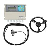 SELVFZ Einstellbare LCD Display Solar Ladecontroller 12V/24 V Mit Doppelter USB