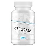 GN Laboratories Chrome – 120 Chrom Tabletten – Hochdosiertes Spurenelement – Made in Germany