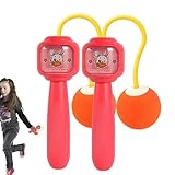 Kabelloses Springseil – kabelloses Springseil, schnurloses Springseil | gewichtetes kabelloses Springseil im Cartoon-Stil, multifunktionales tragbares Fitnessgerät für Zuhause,