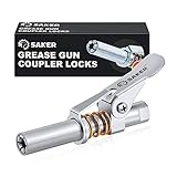 Saker Fettpressenkupplung, kompatibel mit allen Fettpressen, 0,3 cm NPT-Armaturen (geeignet für Durchmesser größer als 14 mm, Upgrade auf 14000 PSI)
