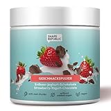 Shape Republic Geschmackspulver 250 g | Zucker und Kalorien reduzieren leicht gemacht | Erdbeer Joghurt Schokolade