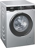 Siemens WN54G1X0 iQ500 Waschtrockner, 10 kg Waschen & 6 kg Trocknen, 1400 UpM, Antiflecken-System für 4 Fleckenarten, Outdoor-Imprägnier-Programm, speedPack L Beschleunigen Sie Ihre Programme