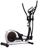 Zipro Crosstrainer Hulk RS, Ellipsentrainer bis zu 150 kg, Crosstrainer für Zuhause, Cardio Trainingsgerät, Exercise Machines, Heimtrainer, 8 Widerstandsstufen, Schwarz