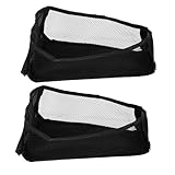 TOYANDONA 2 Stück Stroller Mesh Organizer Teiliges aus Oxford mit Stabilem Rahmen Vielseitige Aufbewahrungstasche für Kinderwagen Einfache Befestigung Kompatibel für Essentials und Snacks