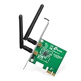 TP-Link 300 Mbps Wireless N PCI Express Adapter, PCIe Network Interface Card for Desktop, Low-Profile Bracket Included, Supports Windows 10/8.1/8/7 & Linux,Black (TL-WN881ND)
