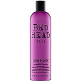 Bed Head by TIGI Dumb Blonde Shampoo für geschädigtes blondes Haar, 750 ml