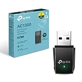 TP-Link Archer T3U AC1300 USB WLAN Stick Adapter (bis zu 867 Mbit/s auf 5GHz und 400 Mbit/s auf 2,4GHz, USB 3.0, MU MIMO, Kompatibel mit Windows 11/10/8.1/8/7/XP, Mac OS 10.15 und früher