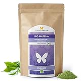 100g BIO Matcha Tee CLASSIC, 100% Matcha ohne Zusätze, nach traditioneller Art in Steinmühlen gemahlen, Matcha, Pulver (100g)