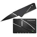 CARDSHARP 1 - schwarz, Klinge schwarz - Kreditkartenmesser