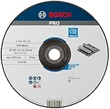 Bosch 1x PRO Metal Longlife Trennscheibe für große Winkelschleifer und 22,23‑mm-Bohrung (für Stahl, Ø 230 mm, Professional Zubehör Großer Winkelschleifer)