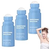 Beruhigendes After-Shave-Roll-On-Serum für die Achseln, glättende Lösung zur Behandlung eingewachsener Haare, reinigt und befeuchtet die Achseln sanft und hellt dunkle Flecken auf (3pcs)