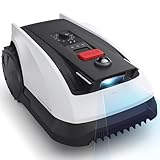 ECOVACS Goat O500 Panorama Mähroboter ohne Begrenzungskabel, 500 m², Auto-Kartierung Rasenmähroboter, Setup-frei, LiDAR-unterstützte visuelle Navigation, passiert 0,7m Engstellen, Logischer Schneiden