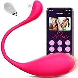 HIVEFUN Vibro Ei Sex Spielzeug für die Frau Paar Vibration für Frauen, APP Vibrator mit 9 Modi Erotisches Sexspielzeug Bullet-Vibratoren, Vibratorstarb Frauen Klitoris Dildo Sex Toys mit Fernsteuerung