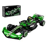 LIKLIKLINK Technik Rennwagen Bausteine für Kick Sauber F1 Team C44-2024, 314 Teile Klemmbausteine Sportwagen Modellbausatz, 1:24 MOC Rennenauto Spielzeug Bauset Kompatibel mit Großen Marken