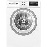 BOSCH WAN28127 Waschmaschine Serie 4, Frontlader mit 8kg Fassungsvermögen, 1400 UpM, Iron Assist, Active Water Plus, EcoSilence Drive, Speed Perfect, Weiß, 60cm