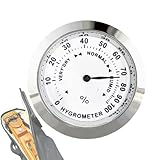 Hydrometer-Feuchtigkeitsmessgerät: Digitales Hygrometer für den Innen- und Außenbereich, Feuchtigkeitsmessgerät für Zuhause, Zimmer, Gewächshaus, präzises Feuchtigkeitsmessgerät mit Temperatursensor
