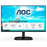 AOC 27B2H - 27 Zoll FHD Monitor (1920x1080, 75 Hz, VGA, HDMI) schwarz