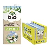 Arla Bio Haltbare Weidemilch 3,8% Fett (12 x 1L)
