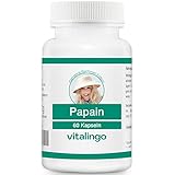 Katharina Bachman Papain Enzym Kapseln (mind. 35 Mio. USP units/g) - 60 Kapseln à 500mg