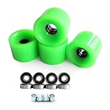 4pcs Roller Skating Skateboards Rad Mit Lager 78A Longboards Soft Cruiser Wheel Skateboards Zubehör Longboards Skateboards