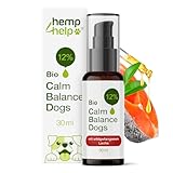 Premium Bio 12% 𝗖𝗕𝗗 öl Hund mit Lachsöl – Reich an Omega 3 & 6 – Unterstützt Haut, Fell & Wohlbefinden – 100% Natürlich & Kaltgepresst – Barf-Öl & Futterergänzung – 30ml