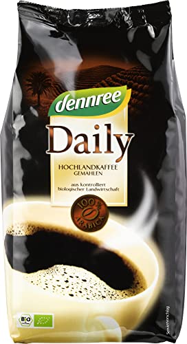 dennree Bio Daily Kaffee gemahlen (6 x 500 gr)