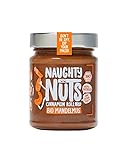 NAUGHTY NUTS Bio Mandelmus Cinnamon Roll | Mit Mandeln & Zimt | 100% Natürlich & Vegan | Ohne Palmöl & Zucker | Ideal Als Topping Für Müsli | 250g