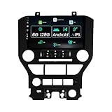 MISONDA 2 Din 6GB+128GB Android 14 Autoradio Für Ford Mustang 2015-2021 RDS FM AM Android Auto GPS Navigation WiFi DSP Carplay SWC Bluetooth5.0