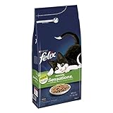 FELIX Inhome Sensations Katzenfutter trocken für Hauskatzen, mit Huhn & Gemüse, 6er Pack (6 x 2kg)