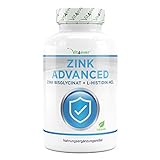 Zink 25 mg - 400 Tabletten - Premium: Zinkbisglycinat von Albion® + L-Histidin - Hohe Bioverfügbarkeit - Chelat-Komplex - Laborgeprüft - Vegan - Hochdosiert