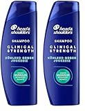 Head & Shoulders Cooling Itch Rescue Anti-Schuppen Shampoo mit Selensulfid 400ml, Clinical Strength, Bekämpft Hartnäckige Schuppen und Juckreiz, mit Intensivem Kühlendem Menthol (Packung mit 2)