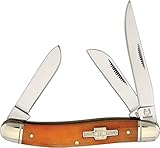 Rough Rider - Taschenmesser - Stockman Orange Bone - Länge geschlossen: 8.89 cm