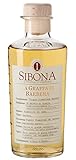 Sibona Grappa di Barbera 40% vol. (1 x 0,5l) – Aromatischer, reifer Grappa aus Italien