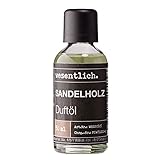 wesentlich. Duftöl Sandelholz 50ml - feiner Duft für Diffuser und Lampe - als Raumduft oder zur Kerzenherstellung - pure Premium Öle aus Deutschland